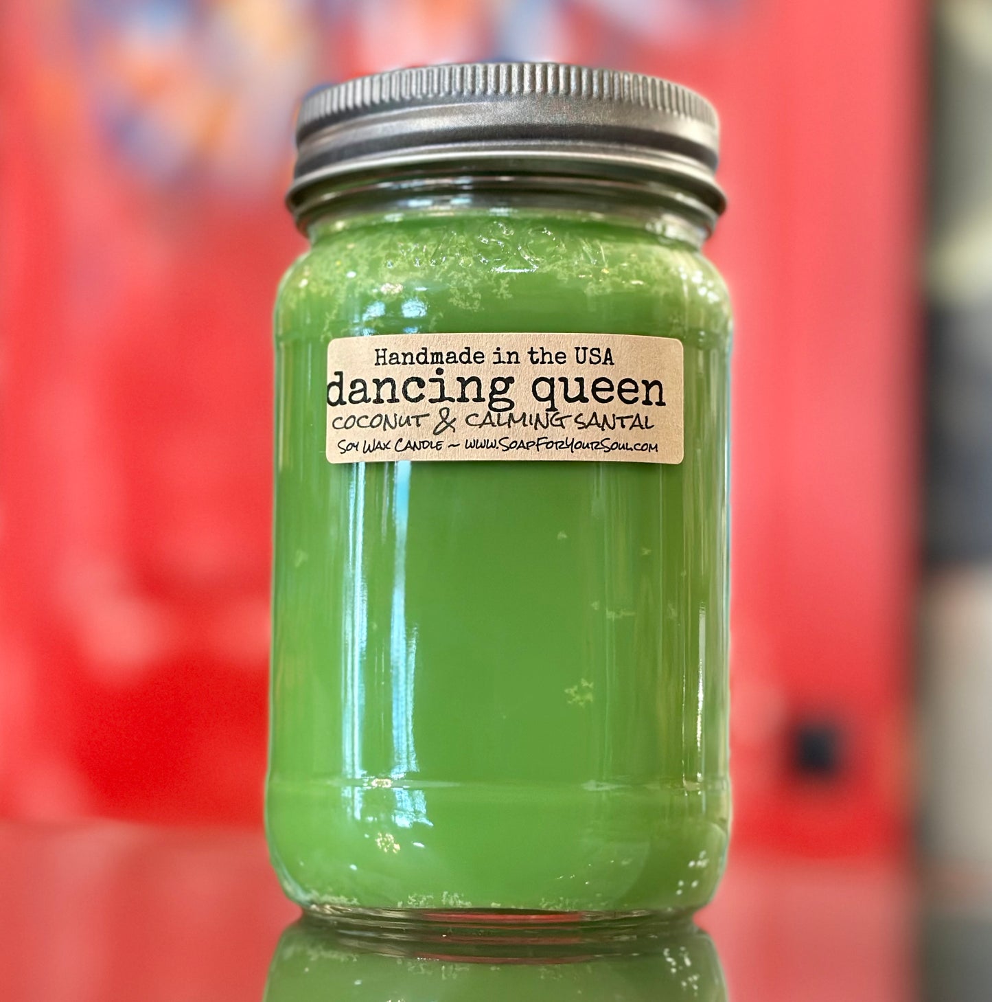 Dancing Queen hand poured soy candle