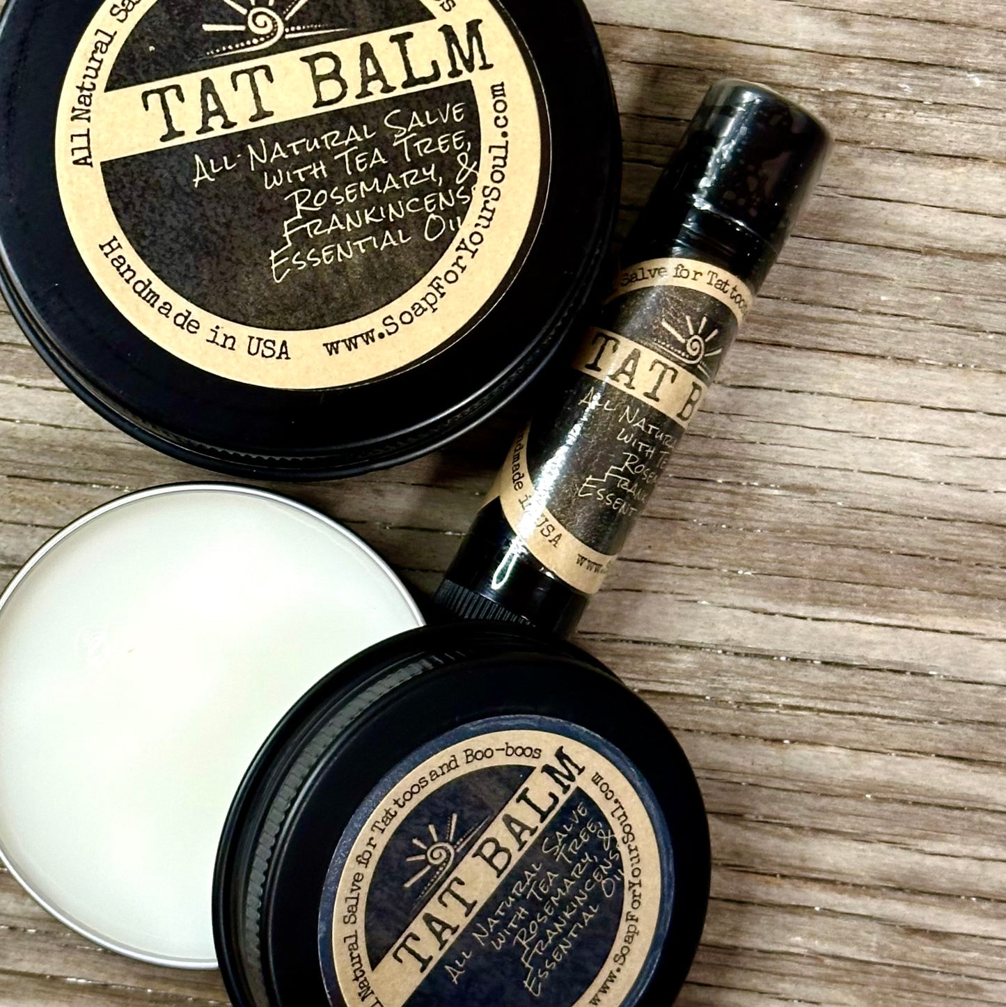 Tat Balm All Natural, Skin Soothing Balm