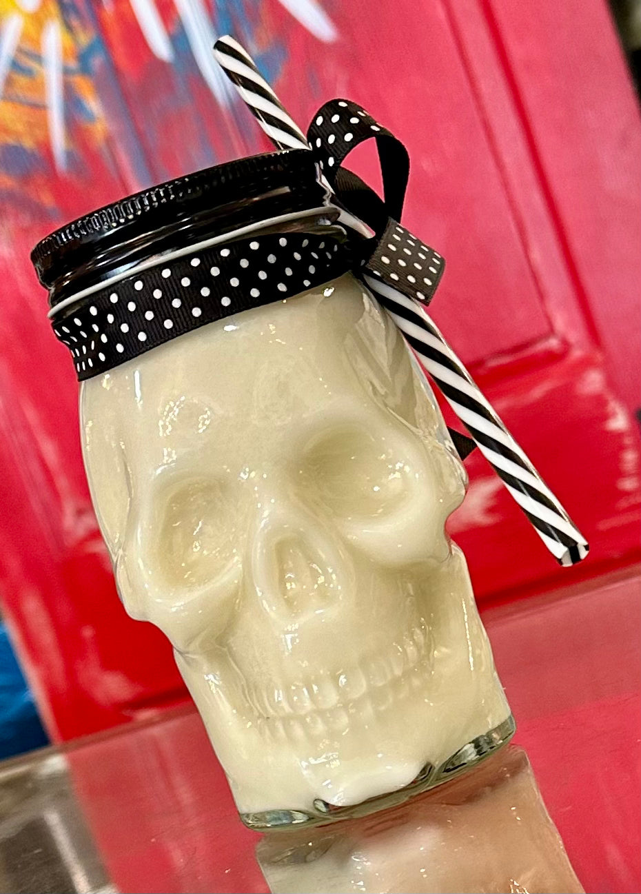 Skeleton Jar Soy Candle
