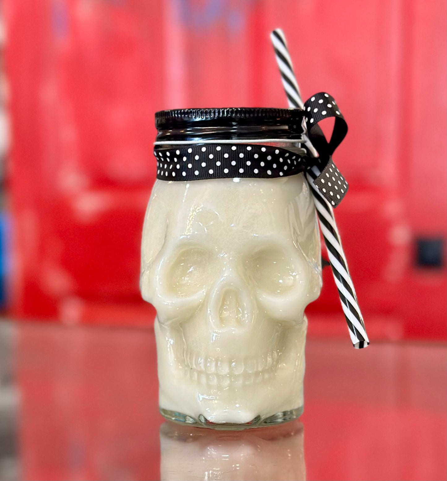 Skeleton Jar Soy Candle