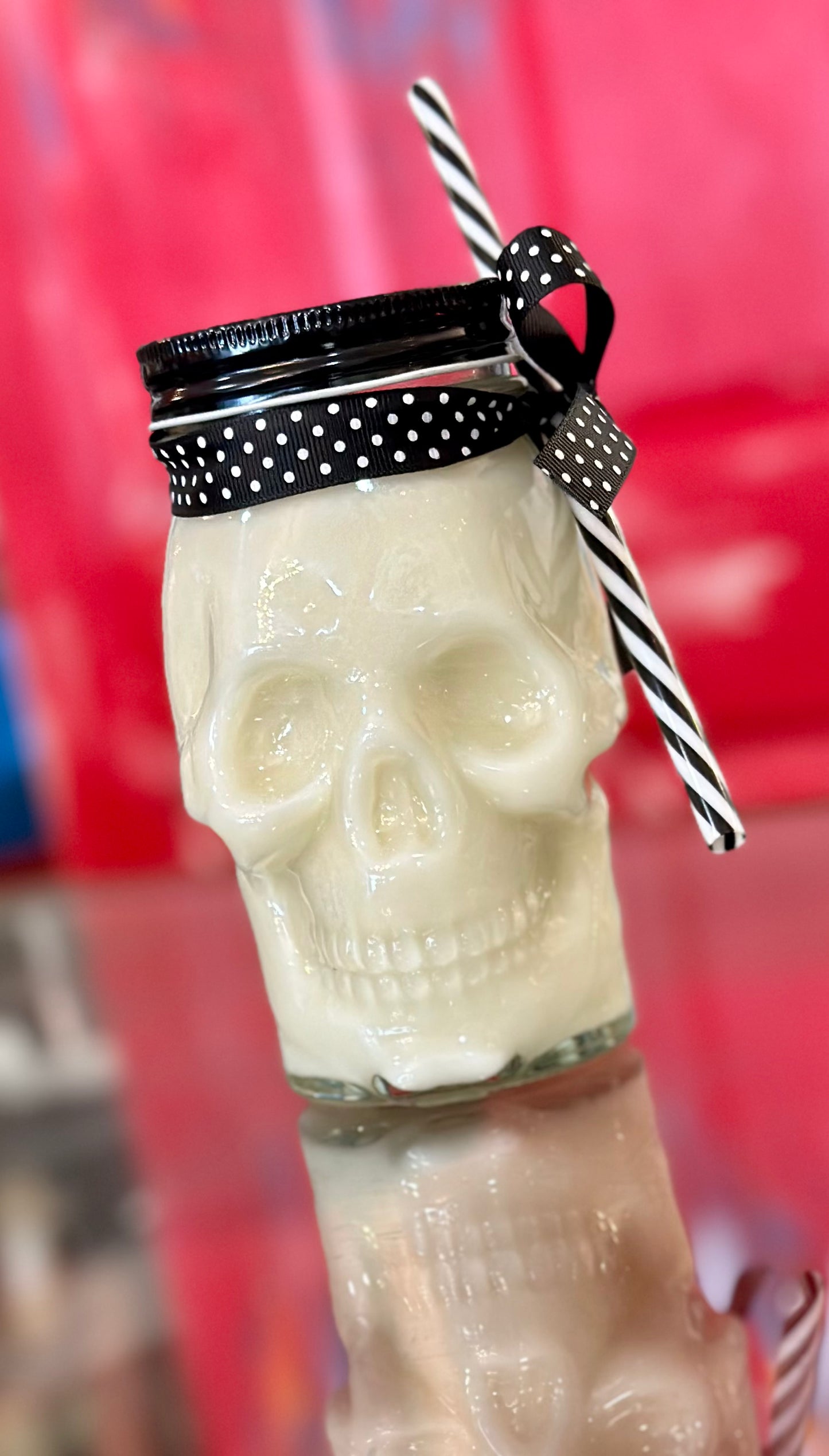 Skeleton Jar Soy Candle