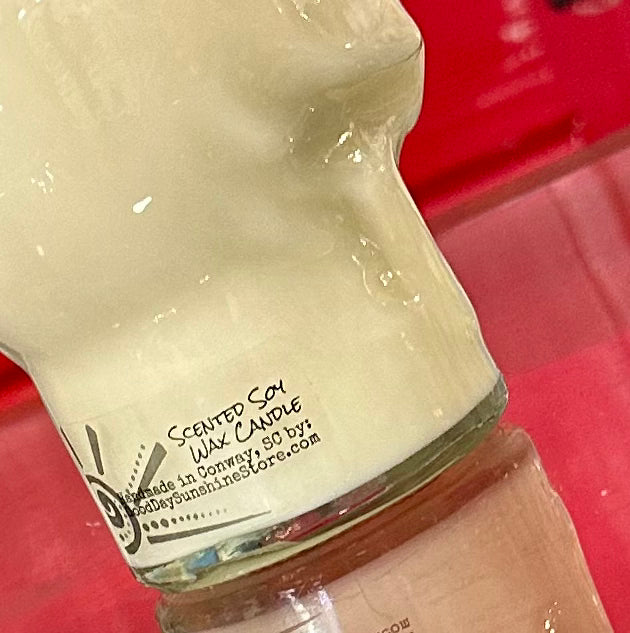 Skeleton Jar Soy Candle