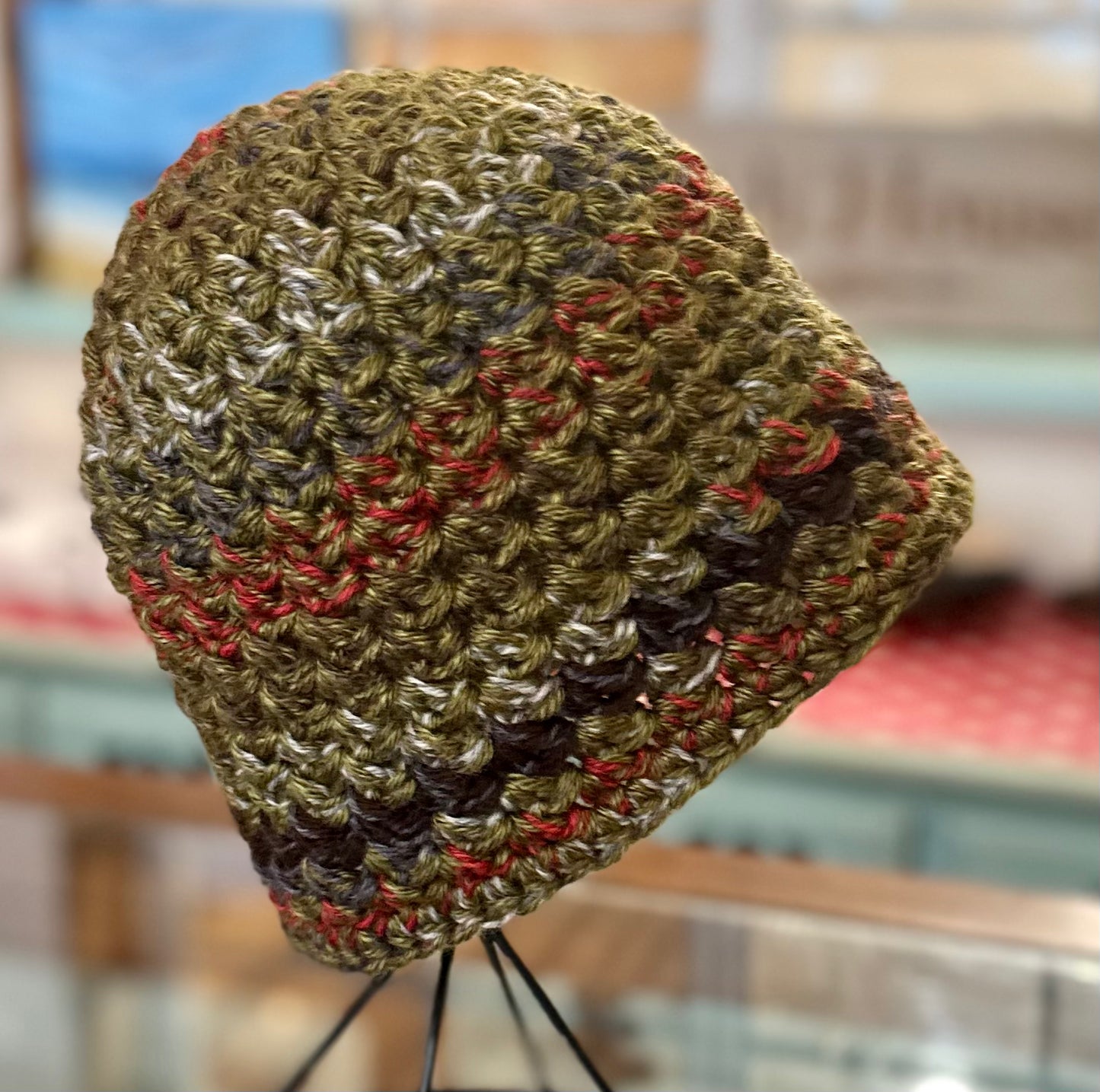 Olive You Hand Crochet Hat