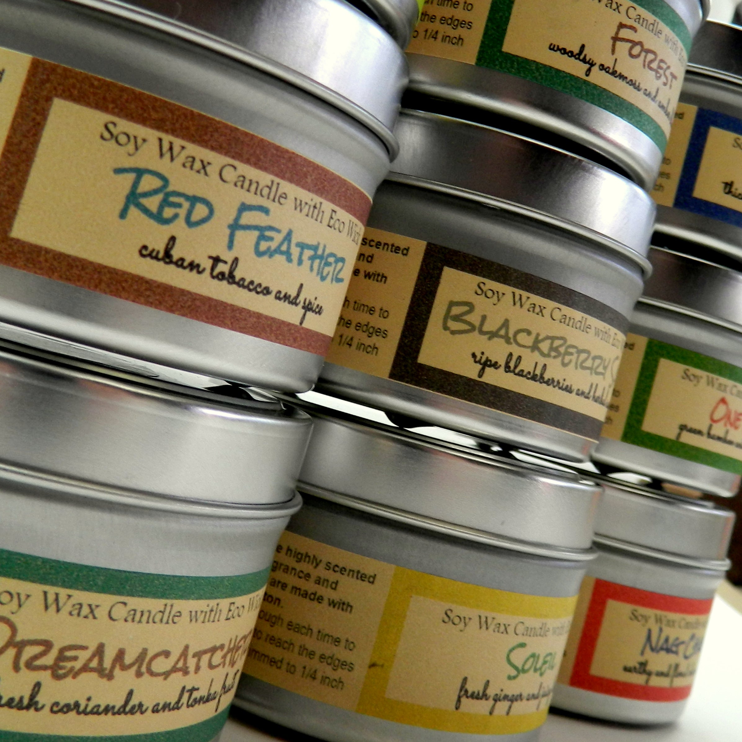 Retail Starter Pack - 6 oz Soy Candle Tins