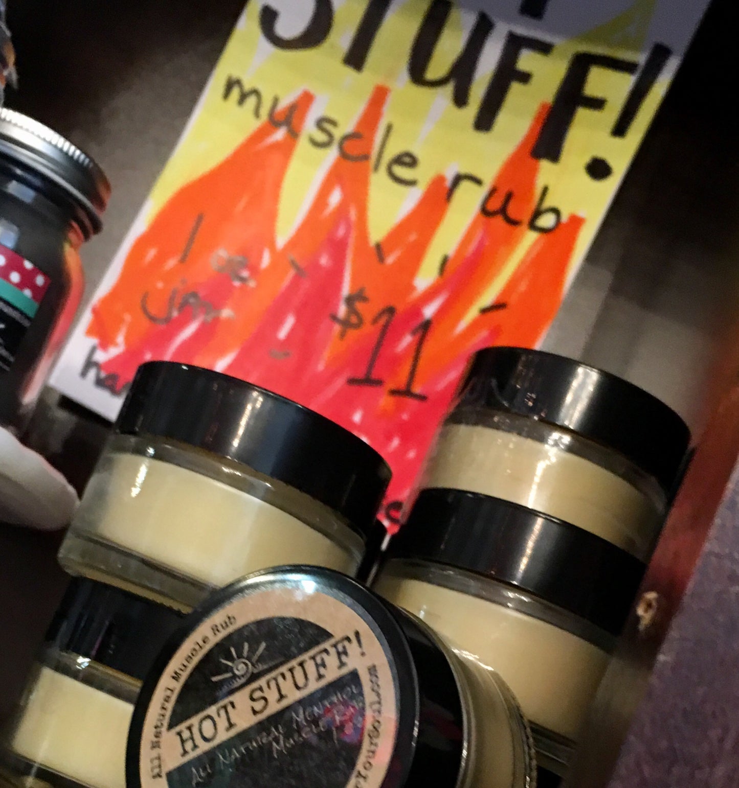 Hot Stuff All Natural Muscle Rub