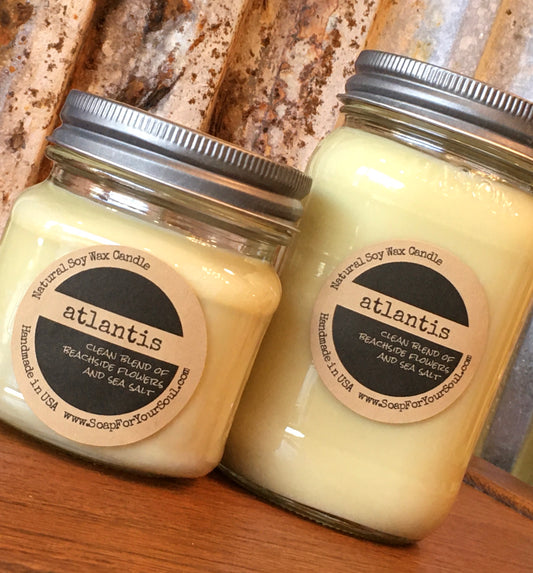 Atlantis scented Soy Candle