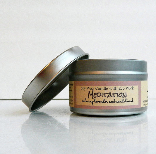 Meditation Scented Soy Wax Candle