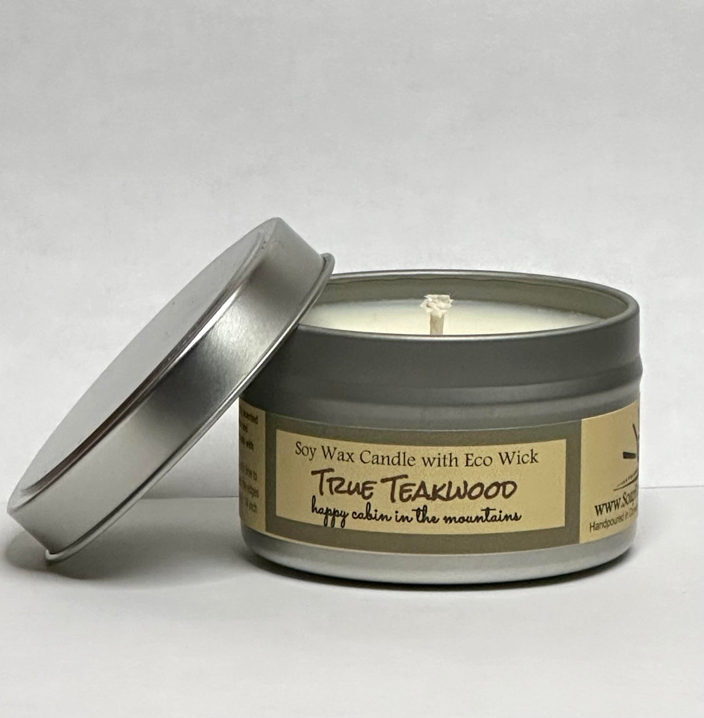 True Teakwood Soy Wax Candle