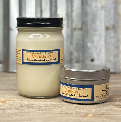 Nefertiti Scented Soy Wax Candle