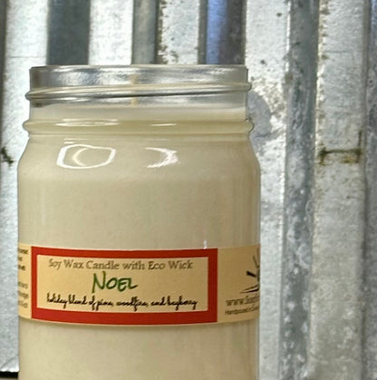 Noel Scented Soy Wax Candle