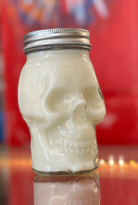 Skeleton Jar Soy Candle