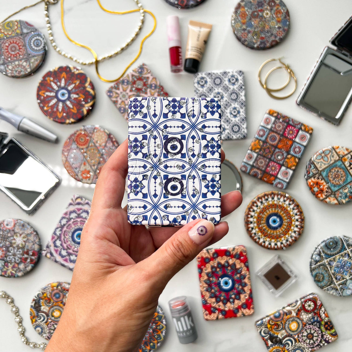 Pocket Mirror, Small Mirror, Cute Mirror, Make up Mirror
