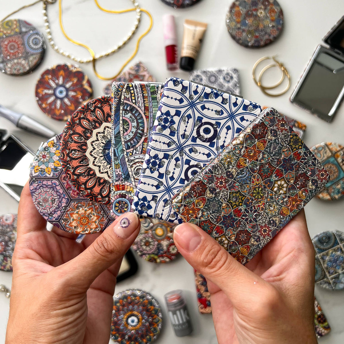 Pocket Mirror, Small Mirror, Cute Mirror, Make up Mirror