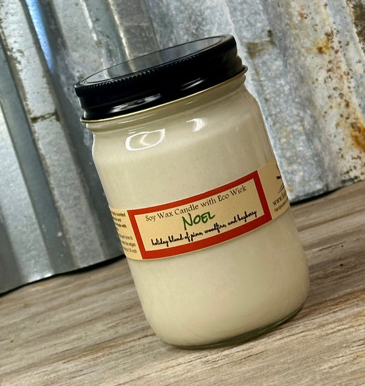 Noel Scented Soy Wax Candle