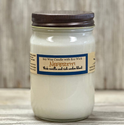 Nefertiti Scented Soy Wax Candle