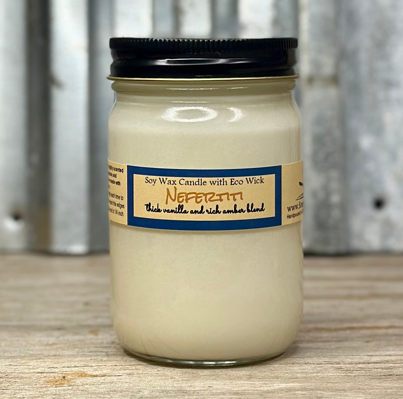 Nefertiti Scented Soy Wax Candle