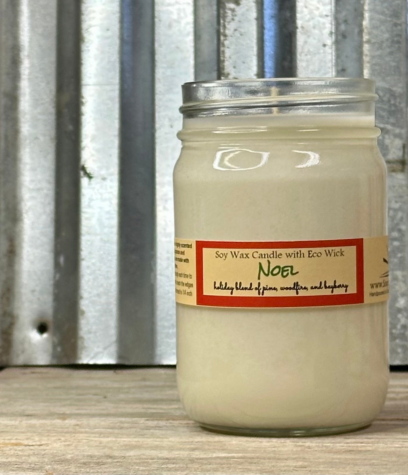 Noel Scented Soy Wax Candle