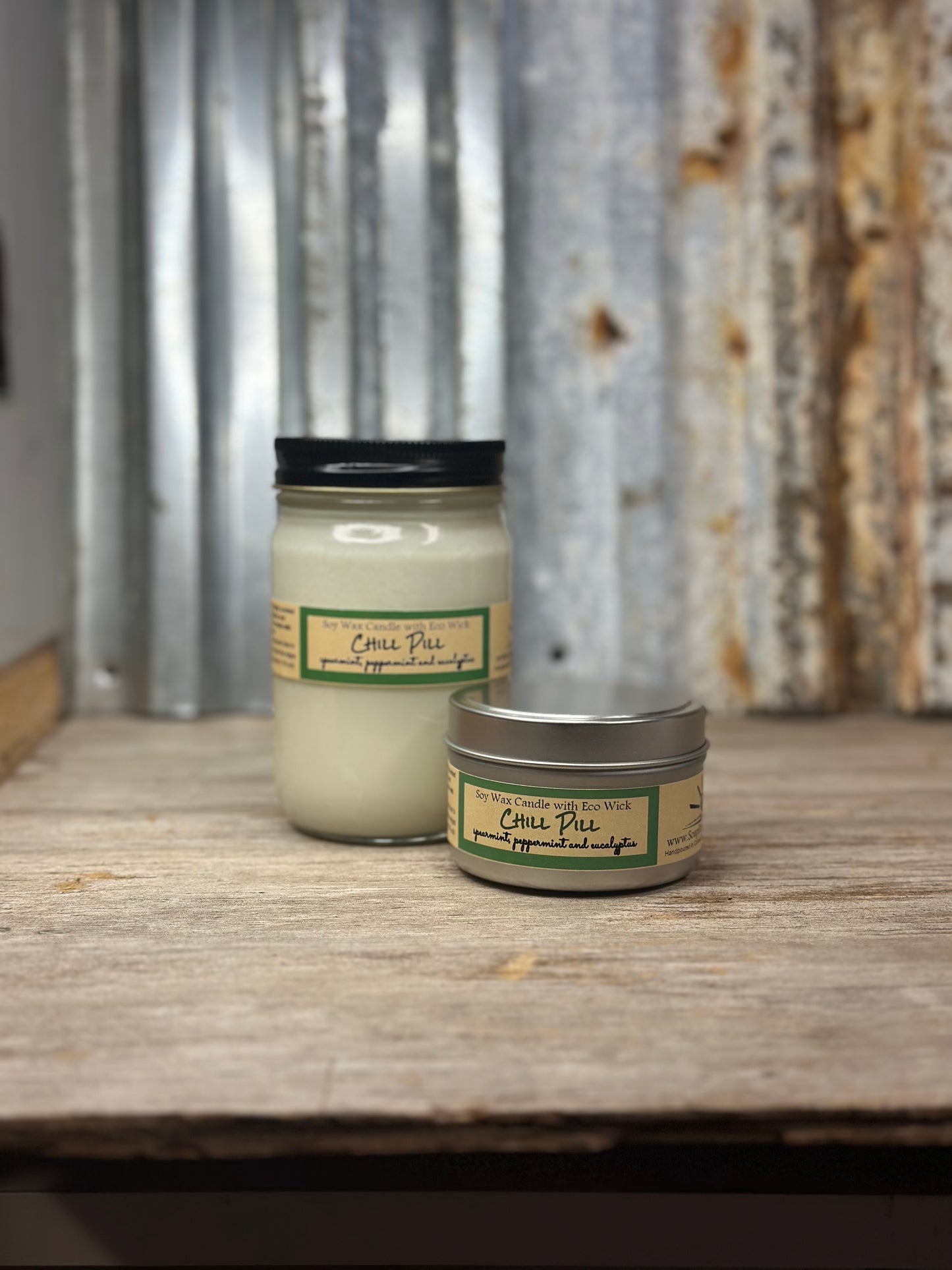 Chill Pill Scented Soy Wax Candle