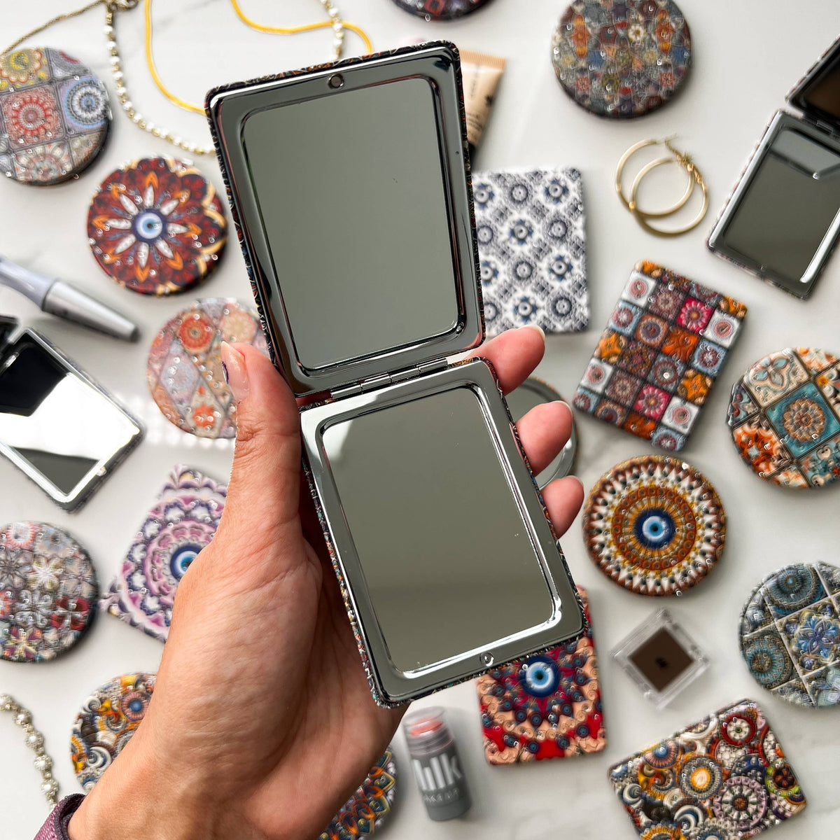 Pocket Mirror, Small Mirror, Cute Mirror, Make up Mirror