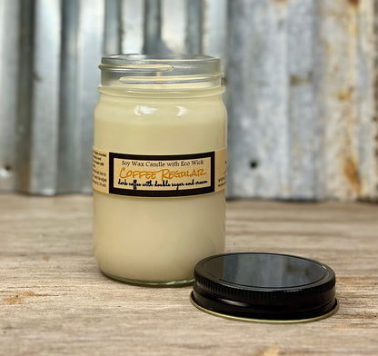 Coffee Regular Scented Soy Wax Candle