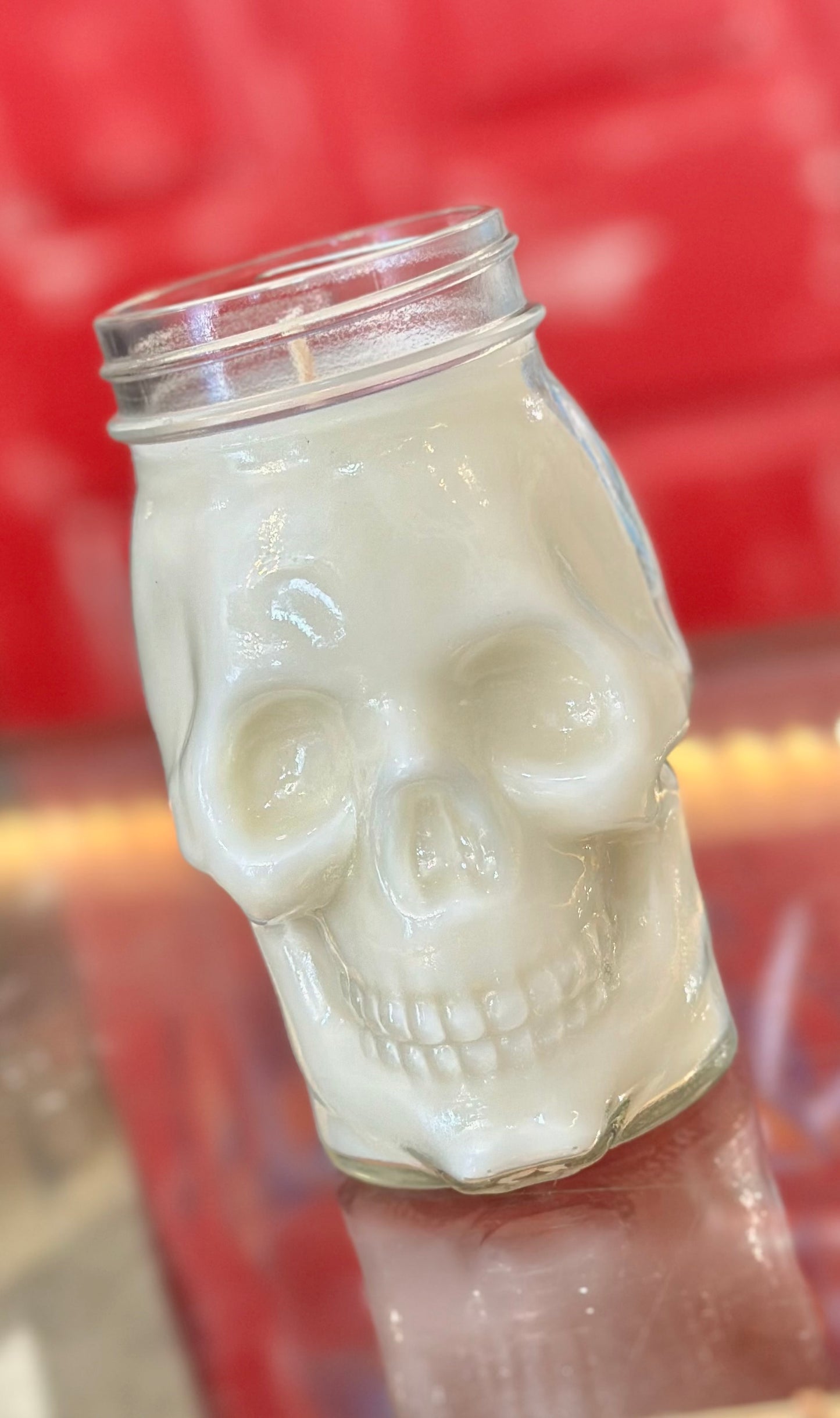 Skeleton Jar Soy Candle