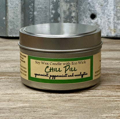 Chill Pill Scented Soy Wax Candle