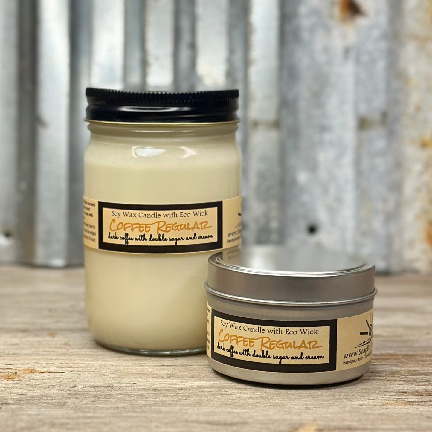 Coffee Regular Scented Soy Wax Candle