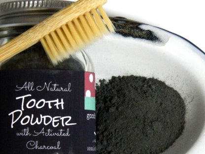 Tooth Powder - Activated Charcoal and Bentonite Clay Toothpaste