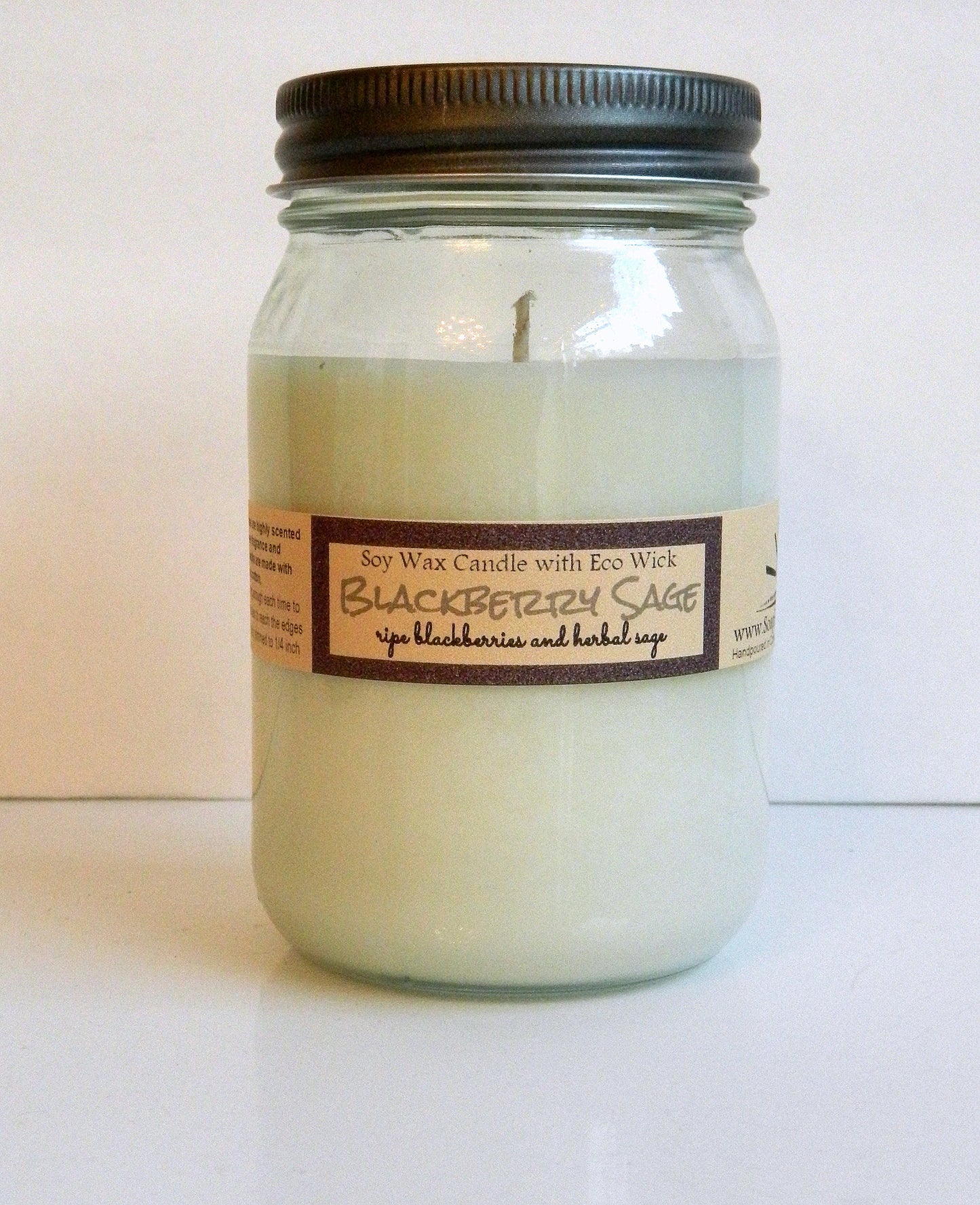 Blackberry Sage Scented Soy Candles