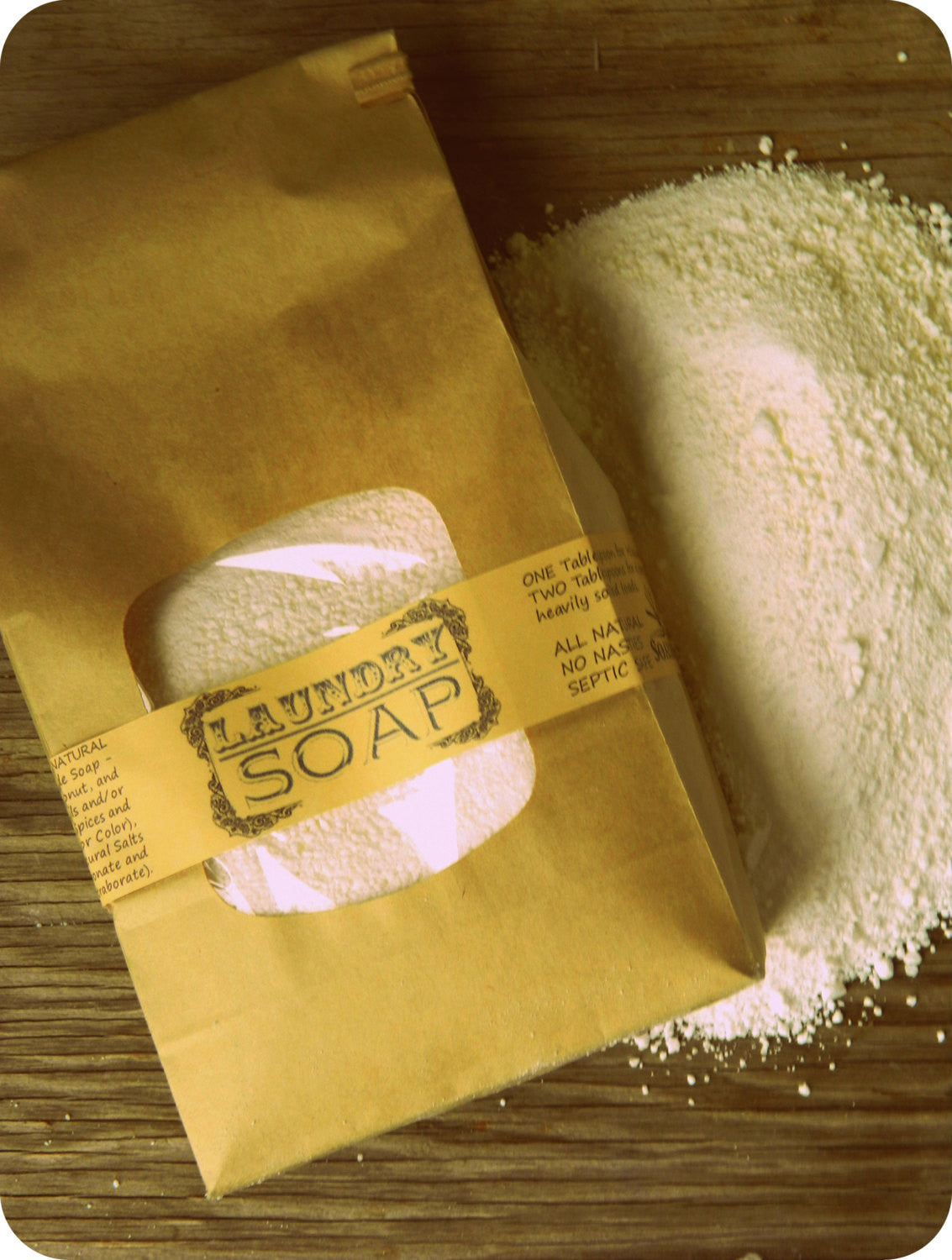 All Natural Laundry Soap Powder - 1.5#, 3#, 6 #