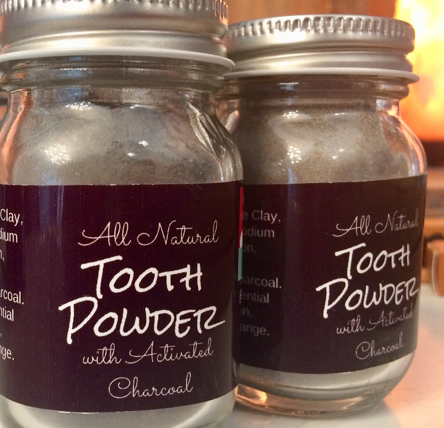 Tooth Powder - Activated Charcoal and Bentonite Clay Toothpaste