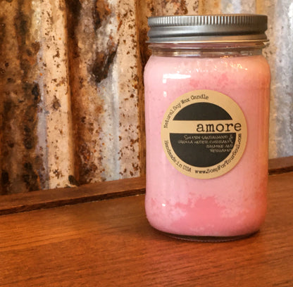 Amore Scented Soy Candles