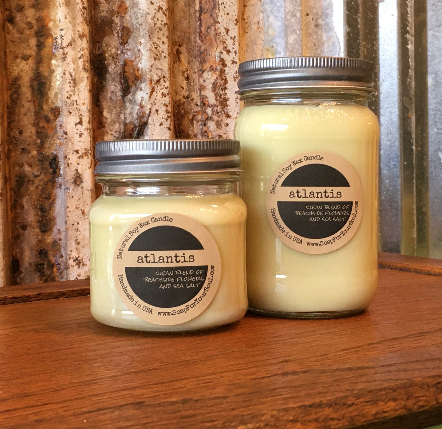 Atlantis scented Soy Candle