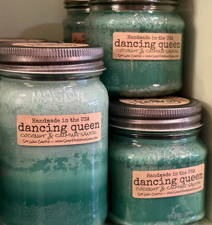 Dancing Queen hand poured soy candle