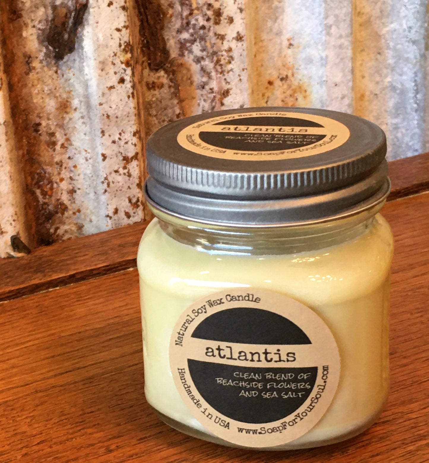 Atlantis scented Soy Candle