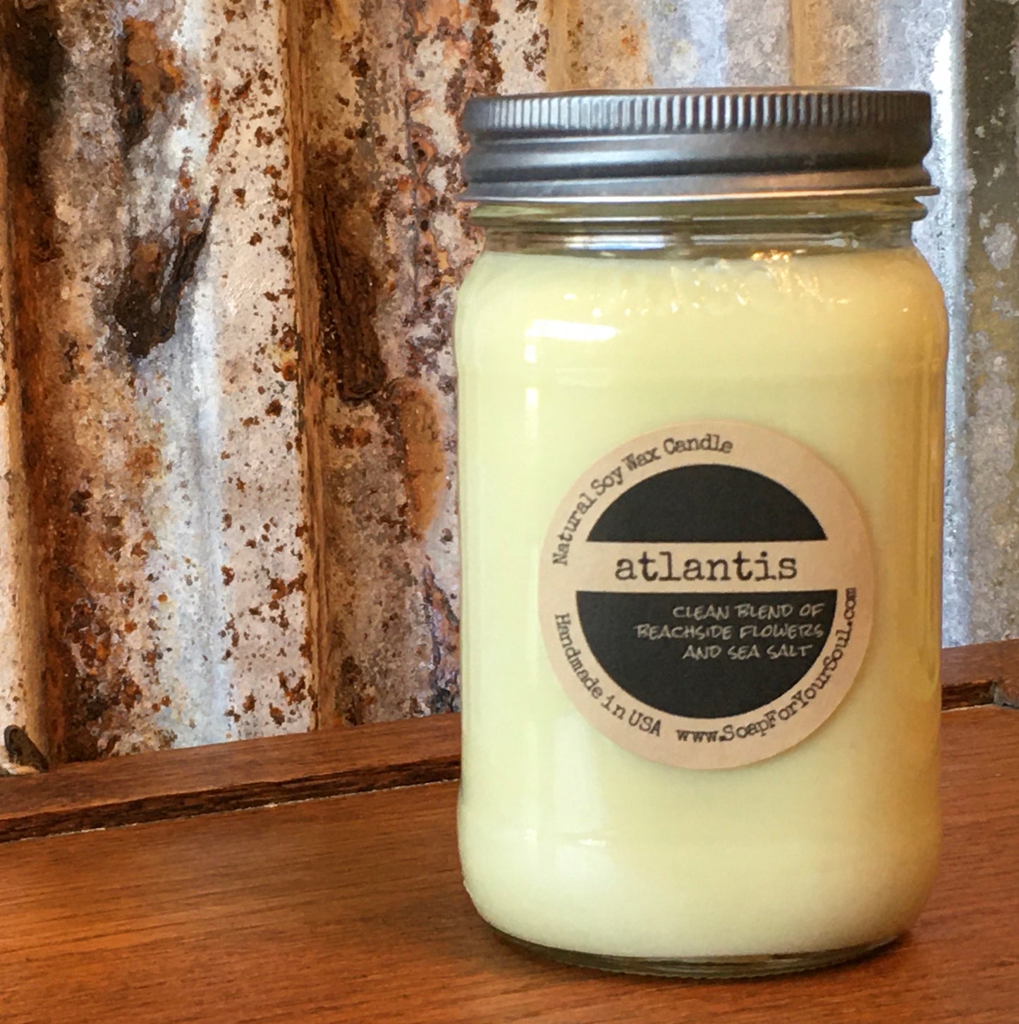 Atlantis scented Soy Candle