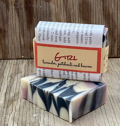 Girl - Handmade Soap with Lavender and Patchouli