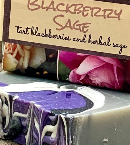 Blackberry Sage Handmade Soap
