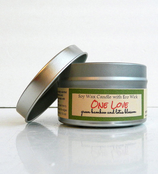 One Love Scented Soy Candle