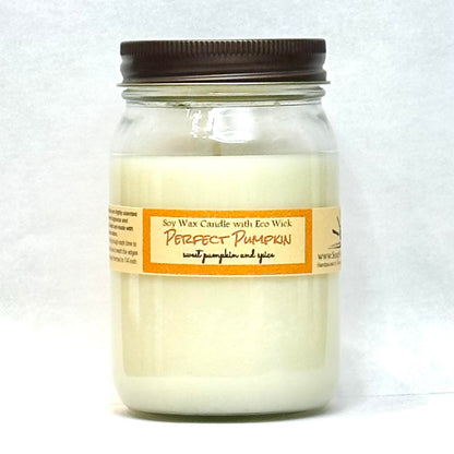 Perfect Pumpkin Scented Soy Candles and Tarts